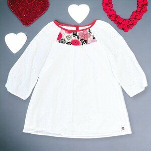 Matilda Jane 435 White Swing Top